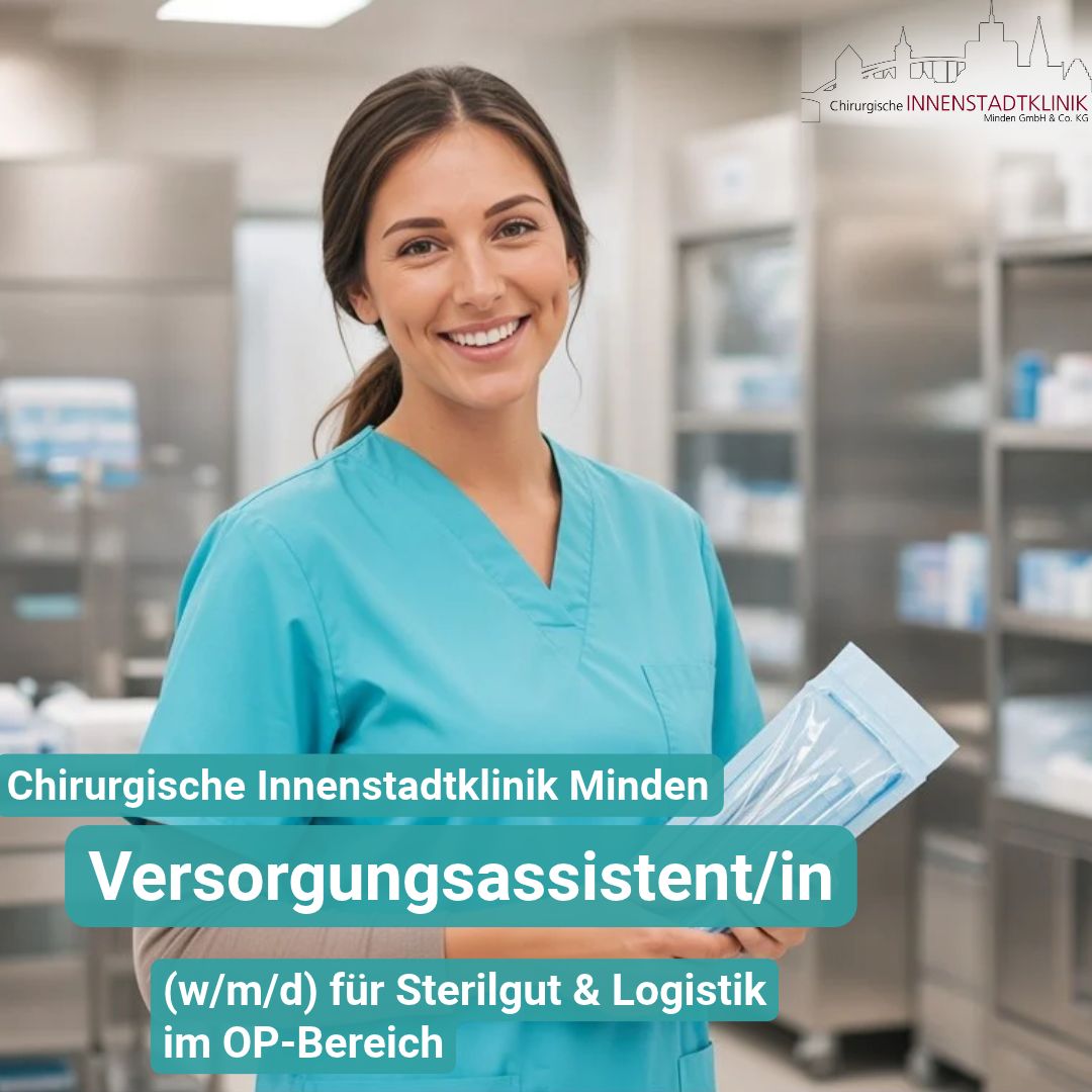Versorgungsassistentin im OP-Bereich